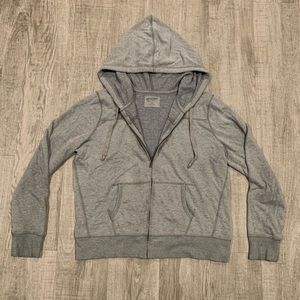 Gray Light Zip Jacket
